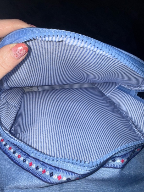 Brighton 'Love' Bandana Print Blue Back Pack - Picture 4 of 4